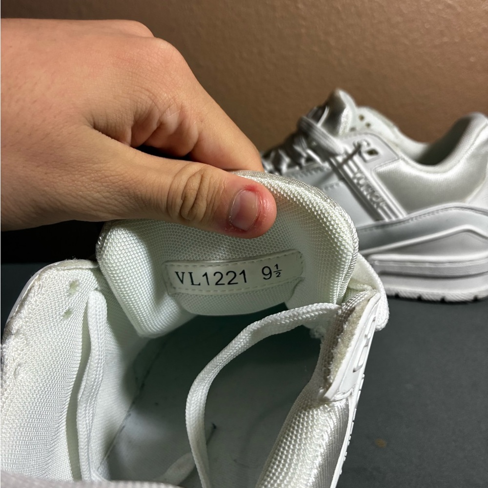 Louis Vuitton White Sneakers - Picture 3 of 6